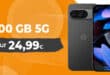 Google Pixel 9 für einmalig 49 Euro mit 100GB Allnet Flat und 150 Euro Bonus nur 24.99 Euro monatlich