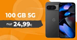 Google Pixel 9 für einmalig 49 Euro mit 100GB Allnet Flat und 150 Euro Bonus nur 24.99 Euro monatlich