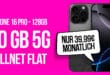 iPhone 16 Pro für einmalig 249 Euro mit 30GB Allnet Flat und 50 Euro Wechselbonus nur 39.99 Euro monatlich