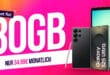 Samsung Galaxy S25 Ultra & Galaxy Tab S10 FE für einmalig 249.99 Euro mit 80GB Allnet Flat nur 34.99 Euro monatlich