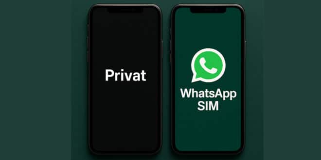 WhatsApp SIM als Zweitkarte – cleverer Tipp für Datenschutz und Flexibilität