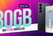 Samsung Galaxy S25 für einmalig 29 Euro mit 30GB Allnet Flat und 50 Euro Wechselbonus nur 22.99 Euro monatlich