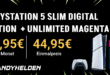 PS5 PlayStation 5 Slim - Fortnite Flowering Chaos Bundle mit Telekom unlimited Allnet Flat und 150 Euro Wechselbonus und 100 Euro Cashback nur 27.95 Euro monatlich