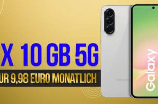 Samsung Galaxy A56 256GB für einmalig 49 Euro mit 2x 10GB Allnet Flat nur 9.98 Euro monatlich