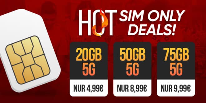 Black Deals monatlich kündbar - 20GB Allnet nur 4.99 Euro monatlich - 50GB nur 8.99 Euro - 75GB Allnet nur 9.99 Euro