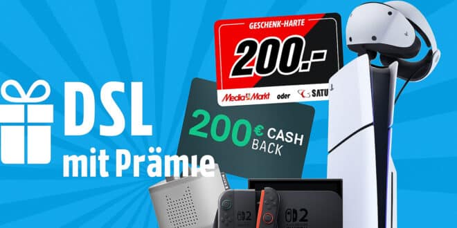 DSL mit Prämie – attraktive Internetangebote mit Bonus bei MediaMarkt