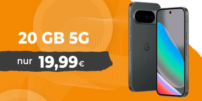 Google Pixel 10 für einmalig 49 Euro mit 20GB Allnet Flat und 50€ Cashback und 50 Euro Wechselbonus nur 19.99 Euro monatlich