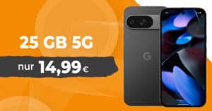 Google Pixel 9 mit 25GB Allnet Flat nur 14.99 Euro monatlich