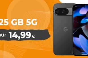 Google Pixel 9 mit 25GB Allnet Flat nur 14.99 Euro monatlich