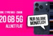 iPhone 17 Pro Max für einmalig 99 Euro mit 120GB Telekom Allnet Flat und 50 Euro Wechselbonus für 59.99 Euro monatlich