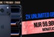 iPhone 17 Pro Max für einmalig 199 Euro mit 2x o2 unlimited Allnet Flat nur 59.98 Euro monatlich