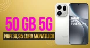 OPPO Find X9 Pro mit Vertrag im Telekom Netz - 512GB für einmalig 429 Euro mit 50GB Allnet Flat und 150 Euro Wechselbonus nur 39.95 Euro monatlich