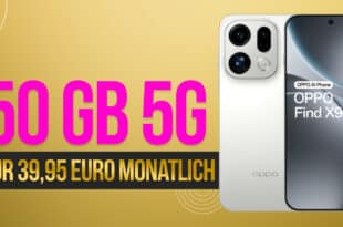 OPPO Find X9 Pro mit Vertrag im Telekom Netz - 512GB für einmalig 429 Euro mit 50GB Allnet Flat und 150 Euro Wechselbonus nur 39.95 Euro monatlich