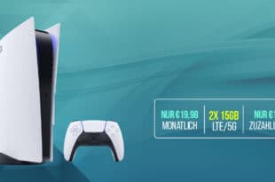 PS5 Sony Playstation 5 Slim Digital Edition mit 2x 15GB Allnet Flat nur 19.98 Euro monatlich