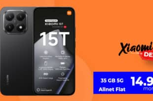 Xiaomi 15T für einmalig 69 Euro mit 35GB Allnet Flat und 30 Euro Wechselbonus nur 14.99 Euro monatlich