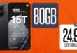 Xiaomi 15T Pro & Xiaomi 120W HyperCharge für einmalig 99 Euro mit 80GB Allnet Flat nur 24.99 Euro monatlich