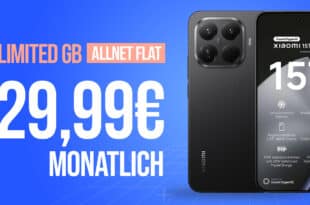 Xiaomi 15T Pro mit Vertrag – 512GB für einmalig 79.95 Euro mit o2 unlimited on Demand Allnet Flat und 150 Euro Bonus nur 29.99 Euro monatlich