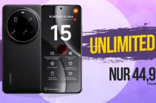 Xiaomi 15 Ultra für einmalig 199 Euro mit Vodafone unlimited Allnet Flat und 100 Euro Wechselbonus nur 44.99 Euro monatlich