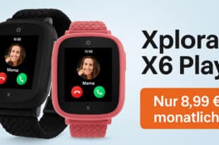 Xplora X6Play (2025) Kidswatch/Kinderuhr für nur 8.99 Euro monatlich