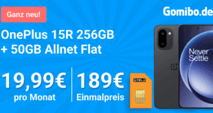 OnePlus 15R 256GB mit Vertrag - für einmalig 189 Euro mit 50GB Allnet Flat nur 19.99 Euro monatlich