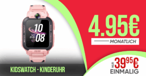 imoo Watch Phone Z7 Kidswatch für einmalig 39.95 Euro mit Telekom Vertrag für nur 4.95 Euro monatlich