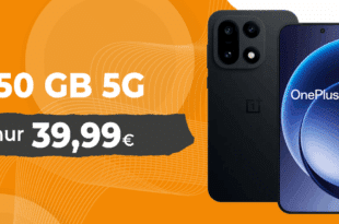 OnePlus 15 256GB für einmalig 99 Euro mit 50GB Allnet Flat und 150 Euro Wechselbonus nur 39.99 Euro monatlich