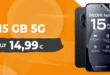 Xiaomi Redmi Note 15 Pro für einmalig 45 Euro mit 15GB Allnet Flat nur 14.99 Euro monatlich