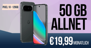 Google Pixel 10 für einmalig 29 Euro mit 50GB Allnet Flat nur 19.99 Euro monatlich