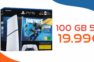 PS5 Slim Digital Edition Fortnite Flowering Chaos Bundle für einmalig 49.95 Euro mit 100GB Allnet Flat nur 19.99 Euro monatlich