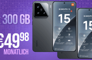 2x Xiaomi 15 für einmalig 49 Euro mit 2x 300GB Allnet Flat nur 49.98 Euro monatlich