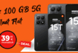 o2 Doppelkartenaktion: Xiaomi 15T & Xiaomi 15T mit 2x 100B Allnet Flat nur 39.98 Euro monatlich
