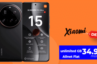 Xiaomi 15 Ultra für einmalig 99 Euro mit o2 unlimited on demand nur 34.99 Euro monatlich
