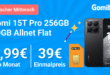 Xiaomi 15T Pro 256GB für einmalig 39 Euro mit 50GB Allnet Flat nur 19.99 Euro monatlich
