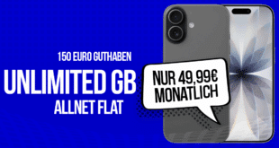 iPhone 17 & Airpods 4 für einmalig 79 Euro mit o2 unlimited Allnet Flat und 150 Euro Guthaben nur 49.99 Euro monatlich