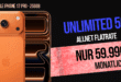 iPhone 17 Pro für einmalig 99 Euro mit o2 unlimited Allnet Flat nur 59.99 Euro monatlich
