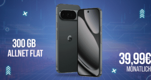 Google Pixel 10 Pro XL für einmalig 159 Euro mit 300GB Allnet Flat nur 39.99 Euro monatlich