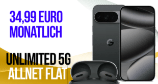 Google Pixel 10 Pro & Pixel Buds 2A & Pixelsnap - Ladegerät für einmalig 49 Euro mit o2 unlimited Allnet Flat on demand nur 34.99 Euro monatlich