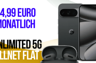 Google Pixel 10 Pro & Pixel Buds 2A & Pixelsnap - Ladegerät für einmalig 49 Euro mit o2 unlimited Allnet Flat on demand nur 34.99 Euro monatlich