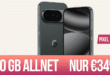 Google Pixel 10 Pro 256GB für einmalig 149.95 Euro mit 200GB Allnet Flat nur 34 Euro monatlich