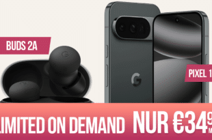 Google Pixel 10 Pro & Pixel Buds 2A für einmalig 49 Euro mit o2 unlimited on demand Allnet Flat nur 34.99 Euro monatlich