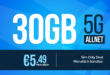 monatlich kündbar - 30GB Allnet Flat nur 5.49 Euro monatlich