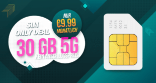 30GB Telekom Allnet Flat nur 9.99 Euro monatlich