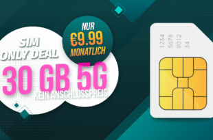 30GB Telekom Allnet Flat nur 9.99 Euro monatlich