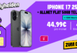 iPhone 17 256GB für einmalig 49 Euro mit 50GB Allnet Flat und 150 Euro Wechselbonus nur 44.99 Euro monatlich