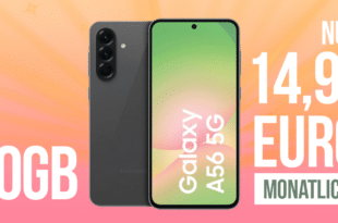 Samsung Galaxy A56 256GB für einmalig 69.99 Euro mit 40GB Allnet Flat nur 14.99 Euro monatlich