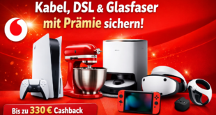 Vodafone Internet mit Prämie: Kabel/DSL mit Prämie jetzt besonders stark