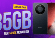 HONOR Magic 8 Lite mit Vertrag - 35GB Allnet Flat und 30 Euro Wechselbonus nur 14.99 Euro monatlich