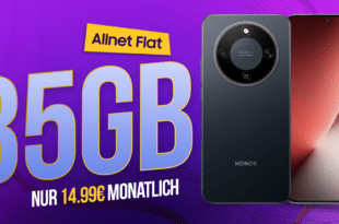 HONOR Magic 8 Lite mit Vertrag für einmalig 19 Euro mit 35GB Allnet Flat und 30 Euro Wechselbonus nur 14.99 Euro monatlich