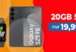 Samsung Galaxy S25 FE 128GB & Samsung Galaxy Fit3 für einmalig 49 Euro mit 20GB Allnet Flat und 50 Euro Wechselbonus nur 19.99 Euro monatlich