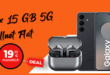 Samsung Galaxy S25 FE & Galaxy Buds3 Pro mit 2x 15GB Allnet Flat nur 19.98 Euro monatlich